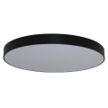 LED mennyezeti lámpatest LED/200W/230V 3000/4000/6500K átm. 100 cm fekete